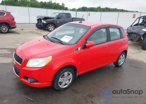 2009 Chevrolet Aveo Ls из США, поврежденный, VIN KL1TD66E09B325019
